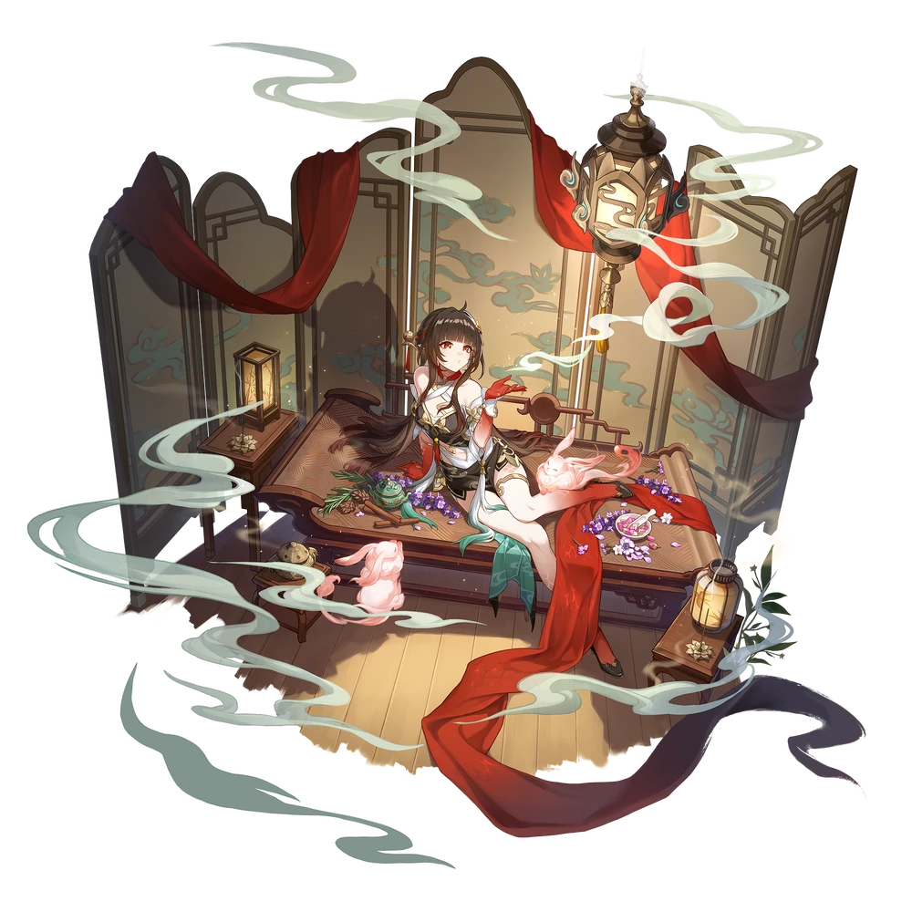 Character Lingsha Splash Art