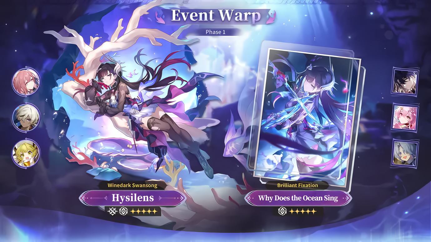 Honkai star rail 2.8 livestream hysilens banner 
